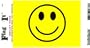 Smiley Flag 6 Self Adhesive Vinyl Decals