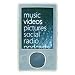 (4 in 1 Microsoft Zune 80g Package) Silicone Skin for Microsoft Zune 80 Gb Digital Media Player Black (2nd Generation) + Armband + Car Charger Cigarette Lighter Adapter Suitable for Microsoft Zune + Power Travel / Home Charger Power Adapter for Microsoft Zune Charges + Av (Audio Video) Cable for Zune (Clear+stand)