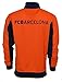 Fc Barcelona Jacket Track Soccer Adult Sizes Soccer Football Official Merchandise (NAVY - ORANGE, S)