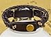 Boho Chic Vintage Inspired Leather Rope Bracelet Watch With Heart (Coffee)