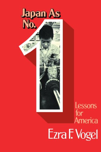 Japan As Number One: Lessons for America