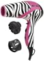 Hot Tools Pink Zebra Ionic 1875 Watt Hair Dryer, 1034PZ