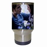 Travel Coffee Drink Mug of Twilight Edward Cullen and Bella Swan in Flowers