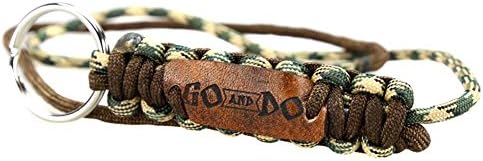 Go and Do Fire Starting Lanyard - 2" Firesteel Rod Inside - 6.5 Feet of Paracord