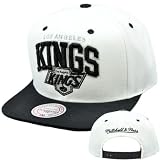 NHL Mitchell Ness Arch Throwback Logo Snapback Cap Hat Los Angeles Kings NZ95