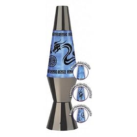 Lava Lite� Cloud Lamp 10 Tall x 2-5 8 Dia.) has Blue Cloud-Like Shapes Swirling Through... by Lava