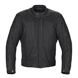 Alpinestars NYC Leather Motorcycle Jacket Black 54