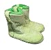 Montana Silversmith Cowboy Kickers Green Ostrich Boot Slippers Youth Lg/Xlg