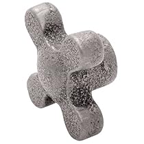 1 1/2 Span, Blank, Cast Iron Prong Type Short Shank, Hand Knob (1 Each)