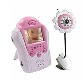 2.4ghz Wireless Camera Voice Control Baby Monitor Pink: Baby