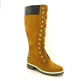 Timberland Premium 14 Inch Waterproof Wheat Emerald Women Boots Size 7 UK