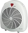 Pelonis Heater & Fan 600/900/1500 W 3 Heat Settings Cool Touch,Off-White