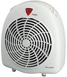 Pelonis Heater & Fan 600/900/1500 W 3 Heat Settings Cool Touch,Off-White