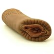 Brown Beaded Pocket Pal Male Masturbator Erection Aid