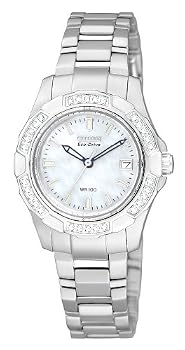 Citizen #EW1370-52D Women's Aviara Eco Drive Diamond Accented Watch