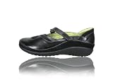 Naot Women's Matai in Metal/Black Suede