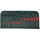 Wiha 20091 1000 Volt Roll Up Insulated Metric Wrench Sets ,15-Piece [並行輸入品]
