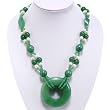 Freshwater Pearl & Green Aventurine Handmade Necklace