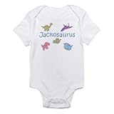 Personalized Jack Jackosaurus Dinosaur Baby Boy Infant Toddler Kids Onesie, Birthday Collection