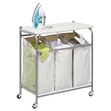 Honey-Can-Do SRT-01196 Ironing and Sorter Combo Laundry Center