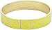 Trina Turk Enamel Brick Gold And Yellow Bangle Bracelet