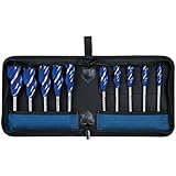 IRWIN Tools Speedbor Max Wood Drilling Bits, 6-Inch length, 10-Piece (1801022)