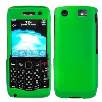 Blackberry Pearl 9100 Cell Phone Solid Dark Green Protective Case Faceplate Cover