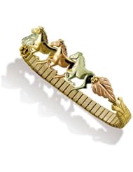 Landstroms Black Hills Gold Horse Bracelet - B489