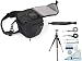 Professional Snug-In SLR Holster Bag with Adjustable Shoulder Strap + Accessory Kit For Panasonic Lumix DMC-G1/G2/G3/GF1/GF2/GF3/GF3X/GF3XK/GF3XW D-SLR Digital Cameras