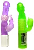 Vibratex Rabbit Habit Vibrator and Silicone Asian Jade Vibrator Adult Sex Toy Kit Vibratex Rabbit Habit Vibrator and Silicone Asian Jade Vibrator Adult Sex Toy Kit