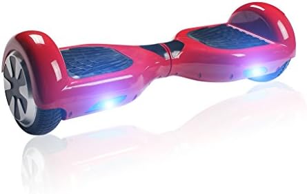 LOCAS® W1 2-Wheel Self Balancing Mini Electric Scooter with A Free Noise Cancelling Headphone and Carry Bag (Red)