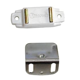 Amerock Magnetic Catch For Overlay Cabinet Door White by Amerock