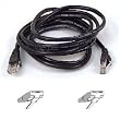 50FT CAT6 Black Patch Cable Snagless RJ45M/RJ45M