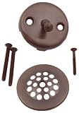 Victorian Bronze Trip Lever Tub Waste/Overflow Trim Kit
