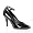 4 Inch Sexy Classic Pump Shoes Womens High Heel Shoes Evening Shoes Ankle Strap Black Patent Size: 5