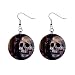 Skull Goth Earrings Limited Edition Art Jewelry