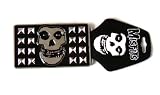 The Misfits Punk Rock Band Skull Stud Metal Belt Buckle