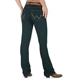 Wrangler Juniors' Q-Baby Dark Dynasty Stretch Boot Cut Jean