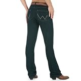 Wrangler Juniors' Q-Baby Dark Dynasty Stretch Boot Cut Jean by Wrangler