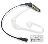 Rap4 Paintball Secret Service Paintball Ear Piece - Black