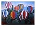 Cactus Fiesta Giclee Poster Print by Gayle Faucette Wisbon, 20x16