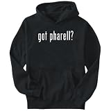 Hoodie Mens Black  Got Pharell?  Male Names