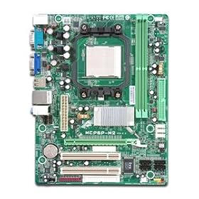 Biostar MCP6P-M2 - Motherboard - micro ATX - GeForce 6150 - Socket AM2 - IDE, Serial ATA-300 (RAID) - Ethernet - video - HD Audio (6-channel)
