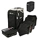 Zuca Pro Travel Set w/ matching cover - Black Sport Insert Bag -Choose your frame color!