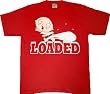 Family Guy Stewie Loaded Diaper Red T-shirt Tee