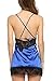 Avidlove Women's Sexy Lingerie Enchanting Satin Chemise Strap Nightgowns Sleepshirts