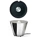 Rotaliana Multipot Classic in chrom-schwarz