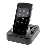3-In-1 USB HotSync Cradle Twin Desktop Charger with Spare Battery Charger Slot for LG Vu CU920 CU915 Cell Phone
