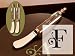 Monogram Glass Spreaders -F