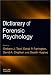 Dictionary of Forensic Psychology